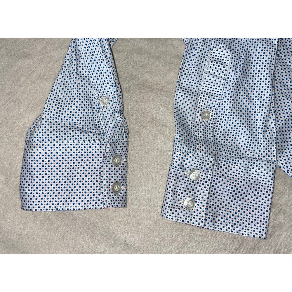 Cinch Long Sleeve Button Front Western Top, Blouse. Mary's Tack & Feed. L, GUC! - Picture 4 of 8